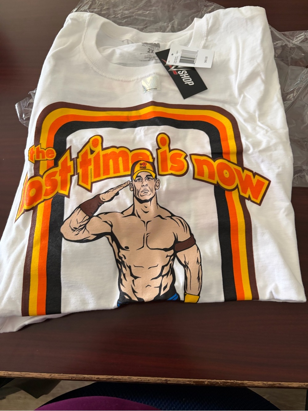 AUTHENTIC JOHN CENA MERCHANDISE FROM “THE LAST TIME IS NOW”